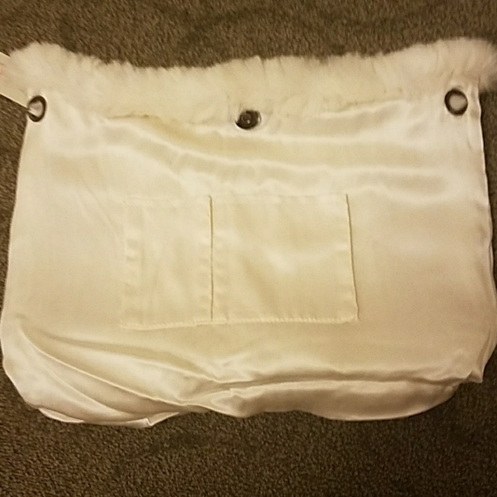 White Rabbit Fur Bag - Picture 3 of 5